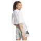 Adidas Γυναικεία κοντομάνικη μπλούζα Future Icons 3 Bar Logo Cropped Tee